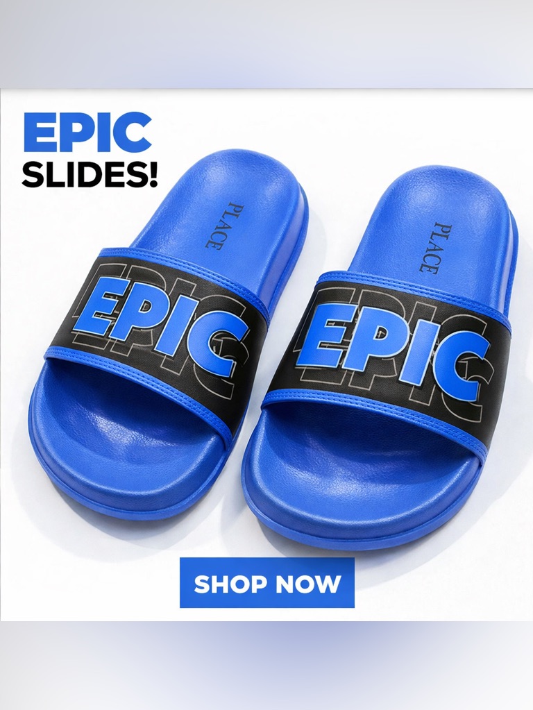 Blue And Black Slides